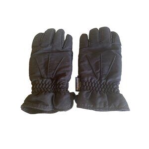 Black Ladies Medium Thinsulate Gloves 40 gram Insulation
